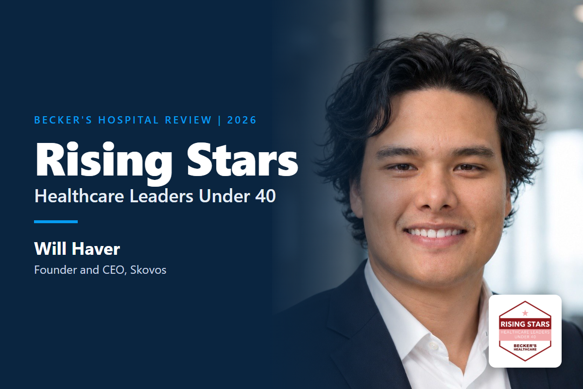 Will Haver, Becker's Hospital Review 2026 Rising Stars: Healthcare Leaders Under 40